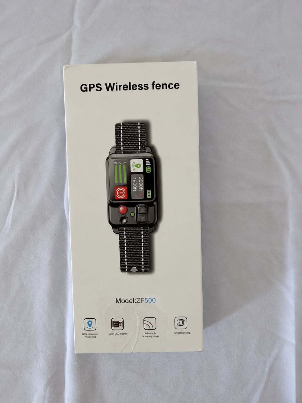 ZF500 GPS Wireless Dog Fence Collar